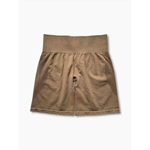 NVGTN Contour Seamless Shorts Mocha Brown L High‎ Waist Workout